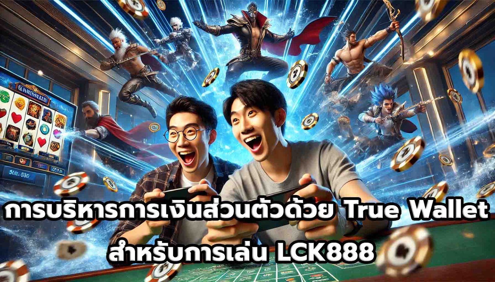 การบริหารการเงินส่วนตัวด้วย True Wallet สำหรับการเล่น LCK888 -15
