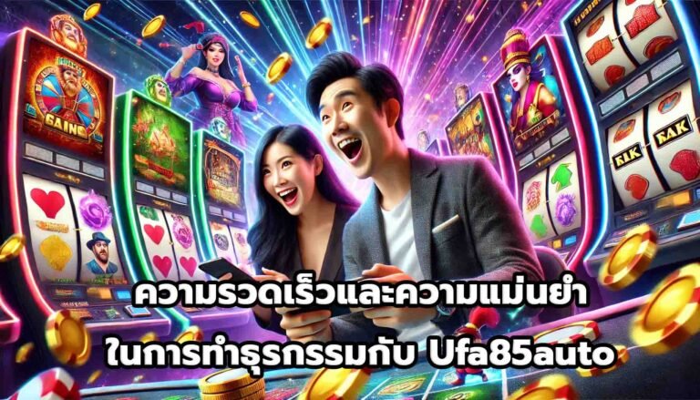 ความรวดเร็วและความแม่นยำในการทำธุรกรรมกับ Ufa85auto-6