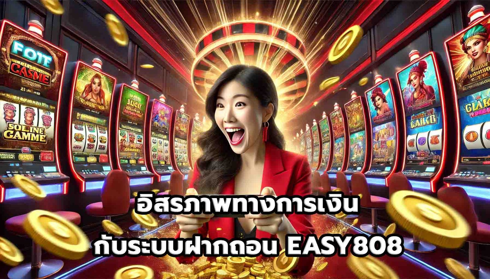 อิสรภาพทางการเงินกับระบบฝากถอน EASY808-12